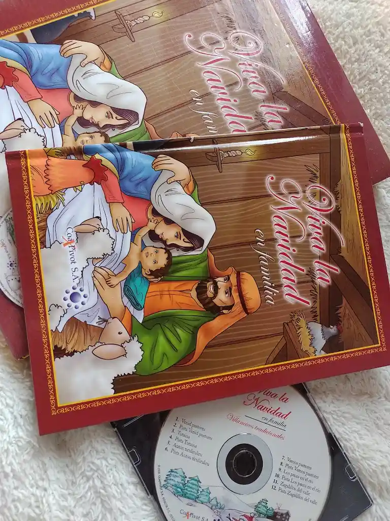 Libro Viva La Navidad En Familia + Cd Coaxpivot S.a