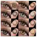 Lentes De Contacto Sin Graduación Eyeshare Color Marrón