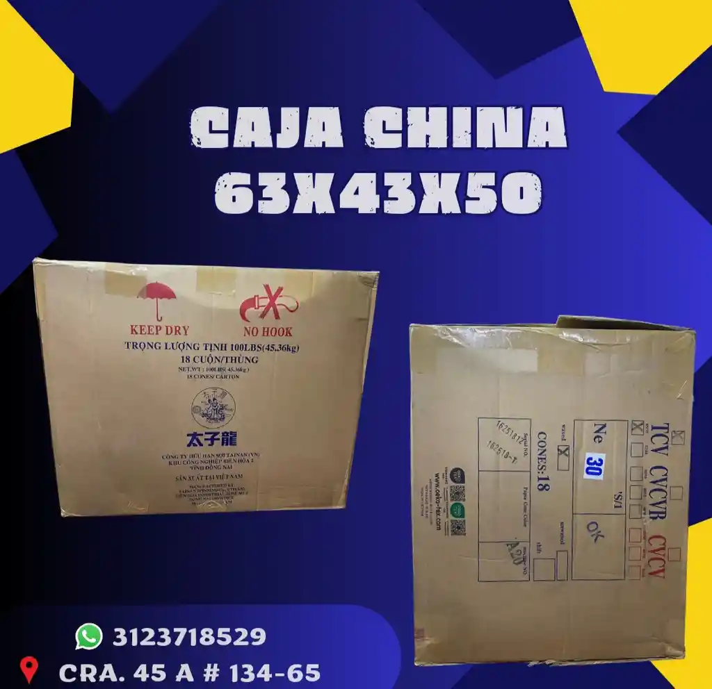 Caja China 63x43x50