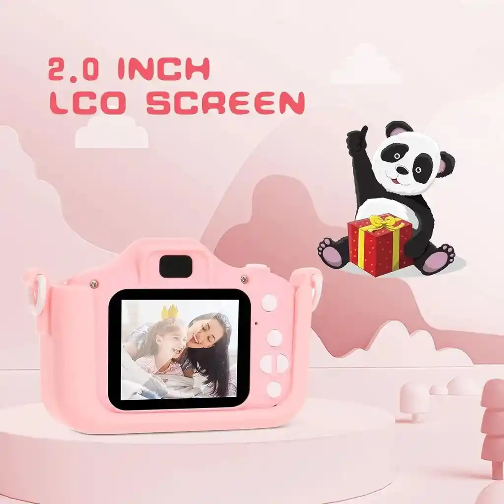 Camara Digital Infantil 2.0 Forma De Unicornio