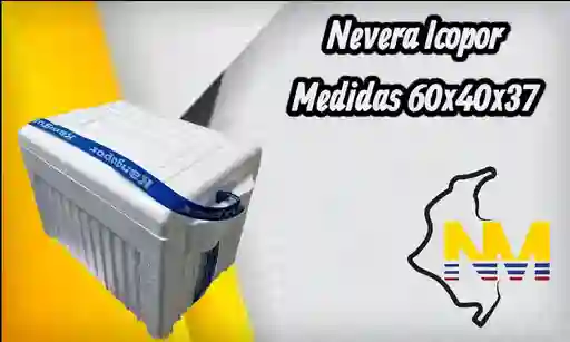 Nevera Icopor 60x40x37