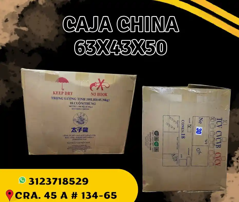 Caja China 63x43x50