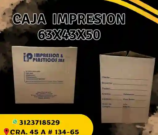 Caja Impresion 60x40x56