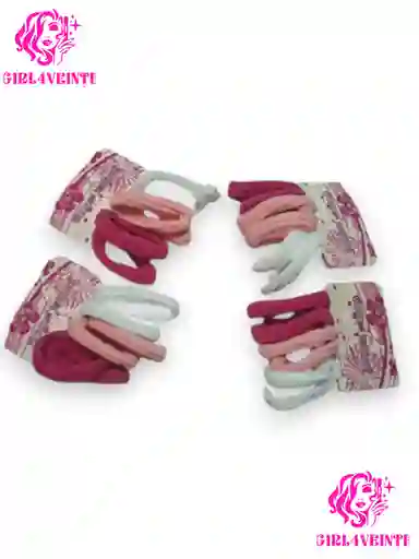 Ligas Para Cabello X 6 Und