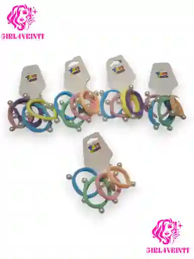 Ligas Para Cabello X 4 Und