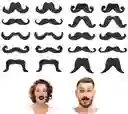 Bigotes Falsos Novedosos Bigotes Autoadhesivos Cosplay Halloween