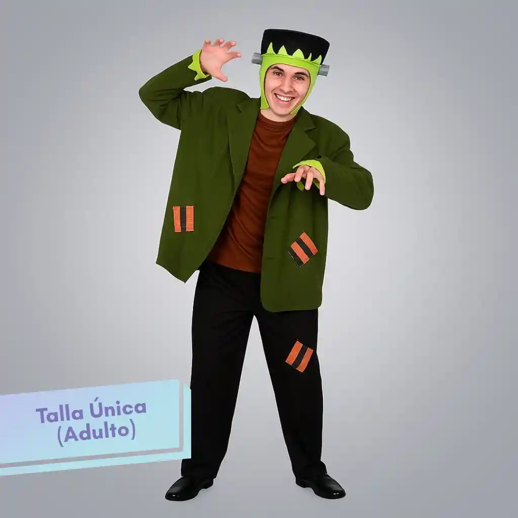 Disfraz Halloween Adulto Frankenstein Talla Única