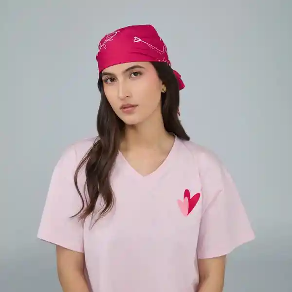U / Pañoleta Brilla Mi Corazón - Fucsia
