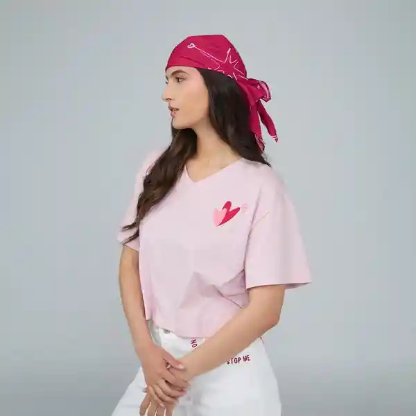 U / Pañoleta Brilla Mi Corazón - Fucsia