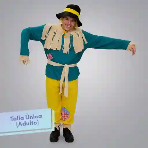 Disfraz Halloween Adulto Espantapájaros Talla Única