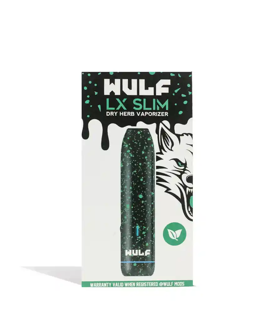 Vaporizador Herbal Wulf Lx Slim (hierbas Secas) - Black Green
