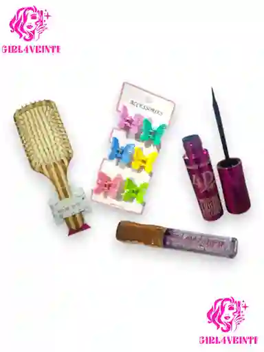 Set Full Face 4veinte Labial Caiman Brillo 1