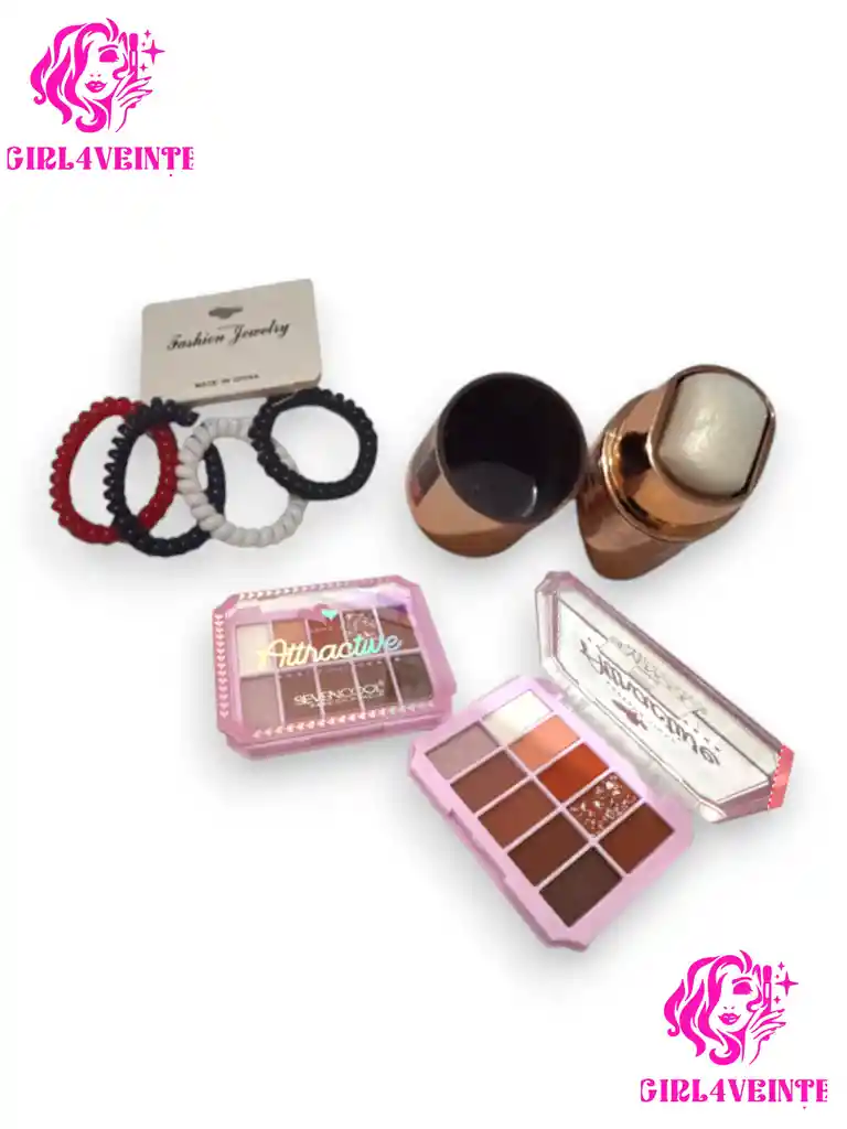 Set Full Face 4veinte Labial Caiman Brillo 6