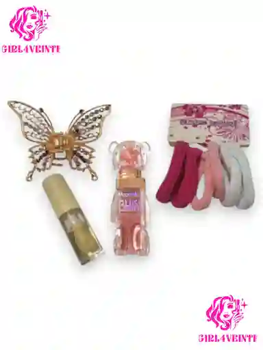 Set Full Face 4veinte Labial Caiman Brillo 10