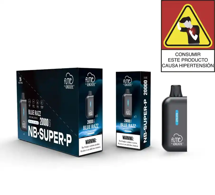 Esencia Super P Blue Razz 20.000