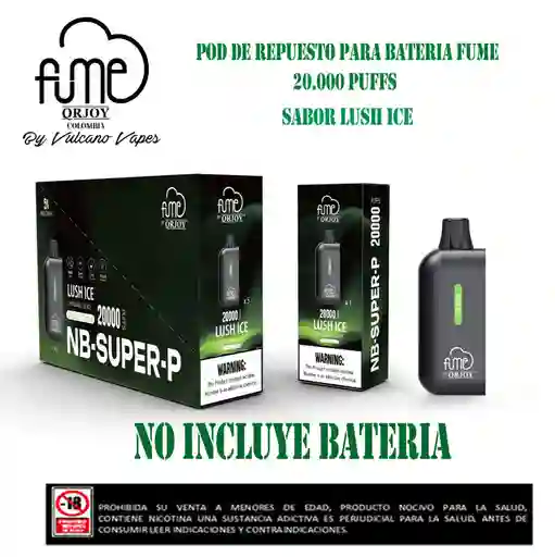 Esencia Super P Lush Ice 20.000 Puffs