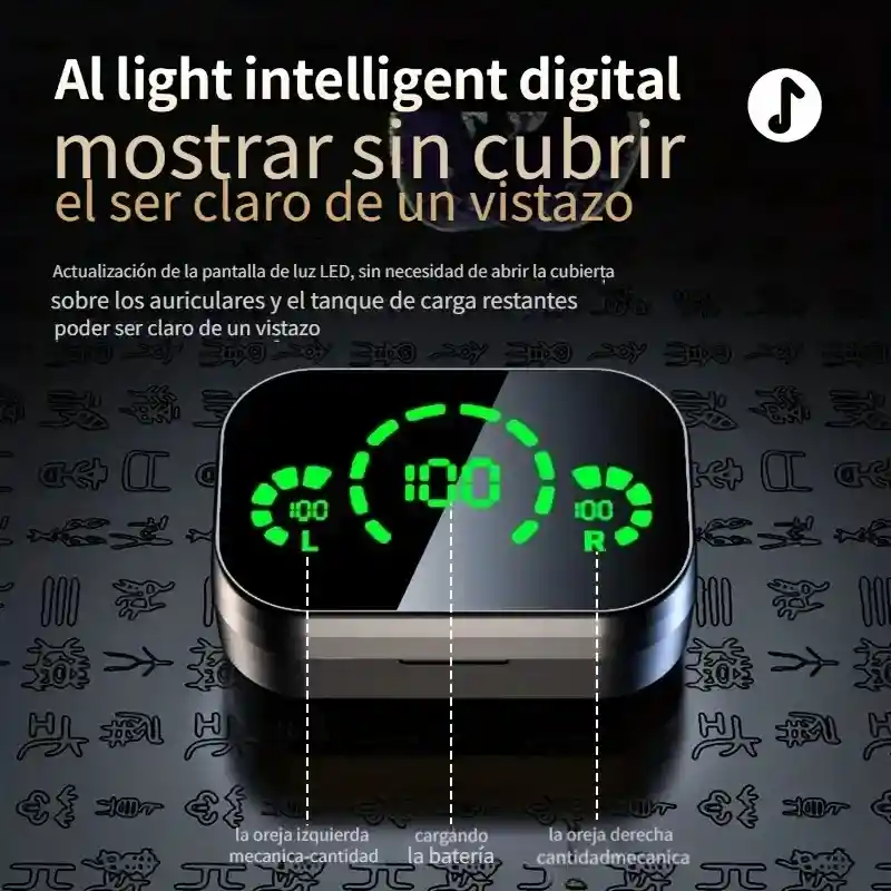 Auriculares Inalámbricos Mini Audífono Tws Estéreo Para Xiaomi Y Iphone