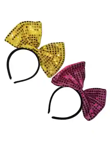 Diadema Moño Fucsia