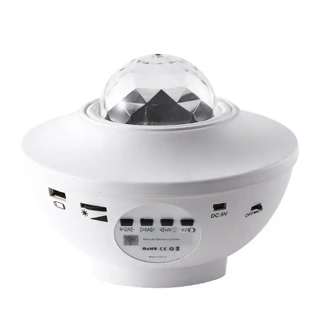 Proyector Luces Altavoz Fiesta Noche Starry