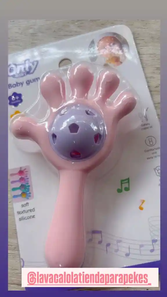 Sonajero Y Rascaencias Manito