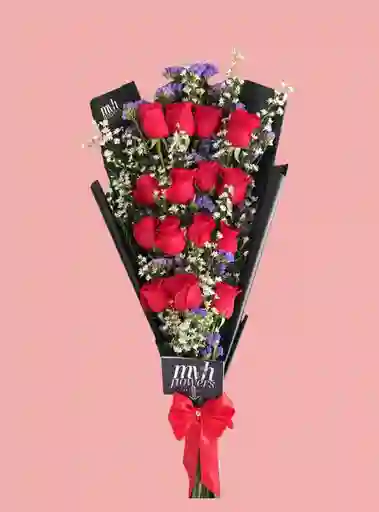 Ramillete 15 Rosas - Flor