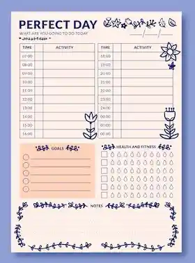 Planeador Argollado Diario Perfect Day