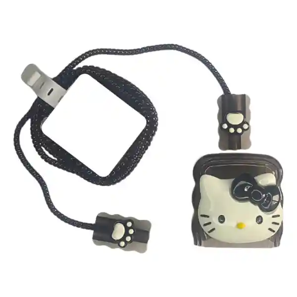 Protector Cargador Decorativo Estilo Kawaii Antidoblez Compatible Con Cable Apple 18w/20w