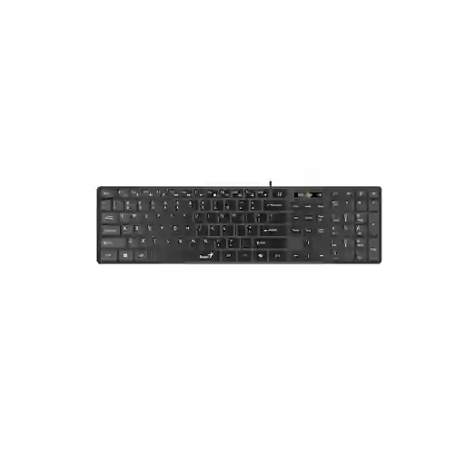 Teclado Genius Slimstar 126 Qwerty Usb Color Negro
