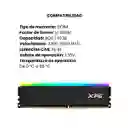 Memoria Ram Adata Xpg Spectrix D35 Ddr4 Rgb 32gb 3200mhz Color Negro