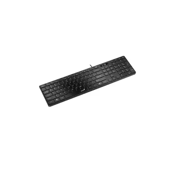Teclado Genius Slimstar 126 Qwerty Usb Color Negro