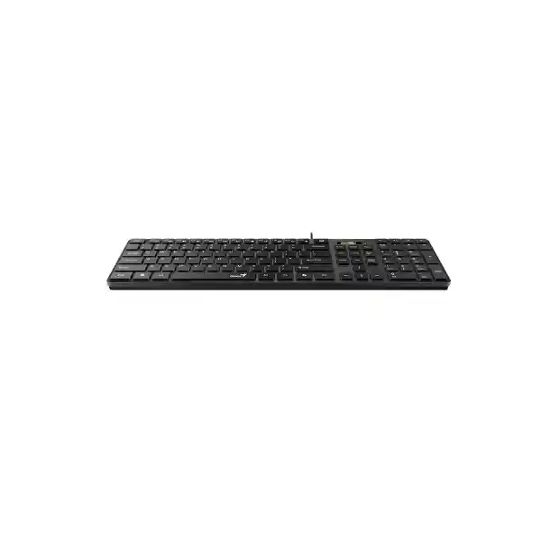 Teclado Genius Slimstar 126 Qwerty Usb Color Negro