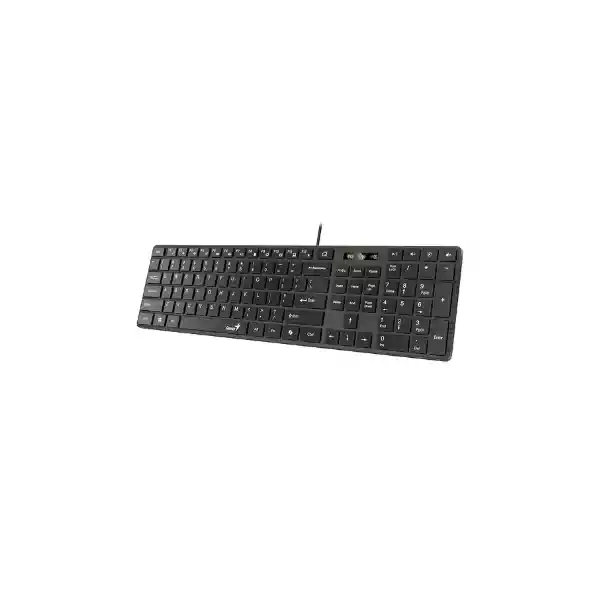 Teclado Genius Slimstar 126 Qwerty Usb Color Negro