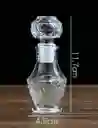 Botellita Mini De Vidrio # 6 Con Tapón Hermético, Botellitas De Lujo