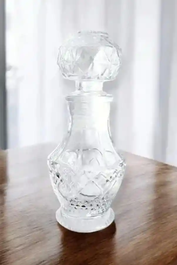 Botellita Mini De Vidrio # 6 Con Tapón Hermético, Botellitas De Lujo