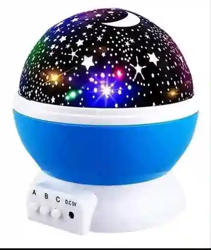 Lámpara Proyector De Estrellas Azul