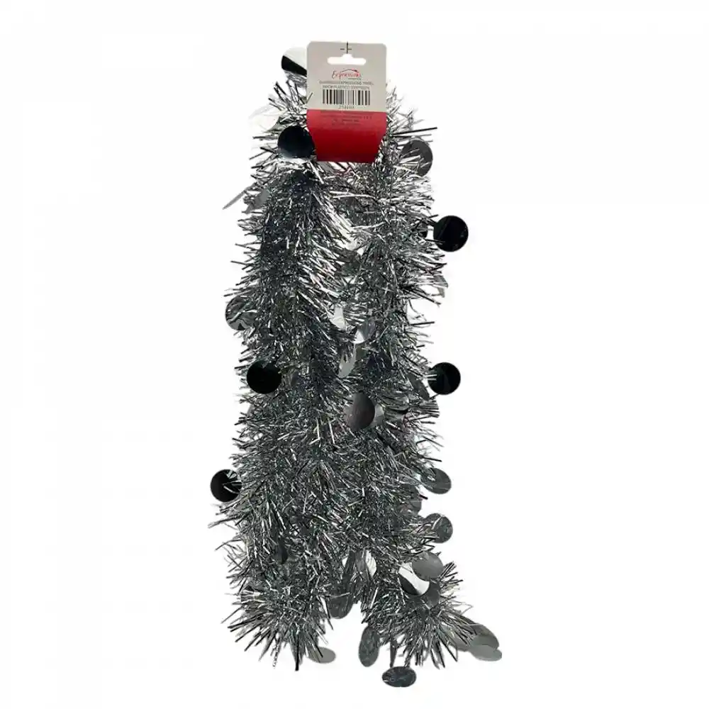 Guirnalda Expressions Tinsel 200cm Plastico