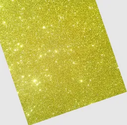 Foamy Fomi Escarchado Cuatro Cartas Dorado