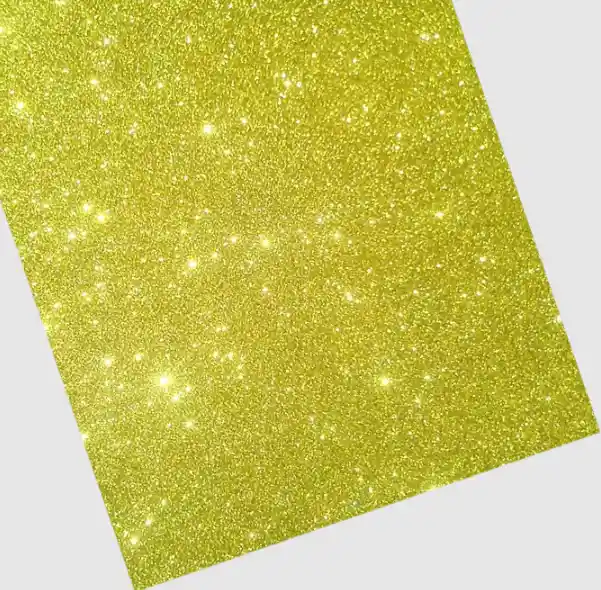 Foamy Fomi Escarchado Cuatro Cartas Dorado