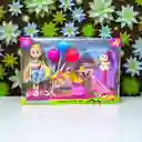 Juguete Muñeca Lorlian Set De Cumpleaños Con Accesorios