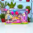Juguete Muñeca Lorlian Set De Cumpleaños Con Accesorios