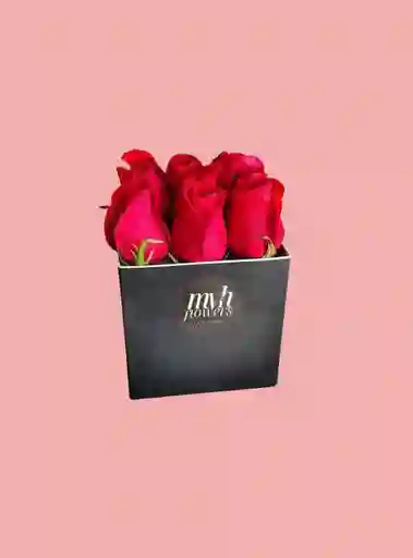 Caja 9 Rosas - Rosas