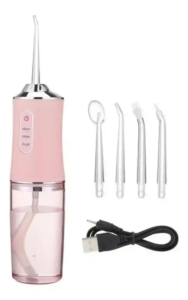 Irrigador Bucal Limpiador Dental Recargable Usb