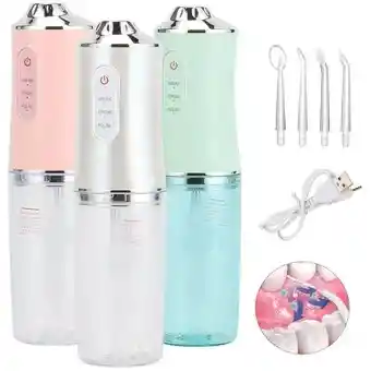 Irrigador Bucal Limpiador Dental Recargable Usb