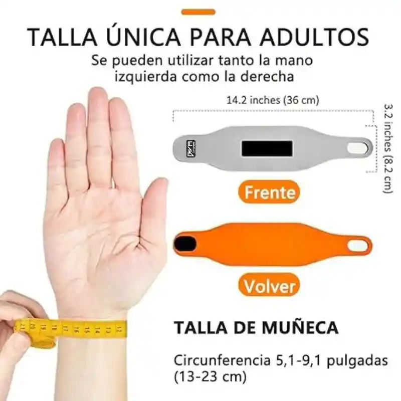 Muñequera Tunel Carpiano Vendajes Muñeca Esguince Tendinitis