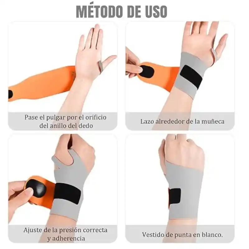 Muñequera Tunel Carpiano Vendajes Muñeca Esguince Tendinitis