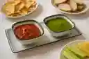 Bandeja Con 2 Salseras Para Pasantes Tipo Mexicana Boho