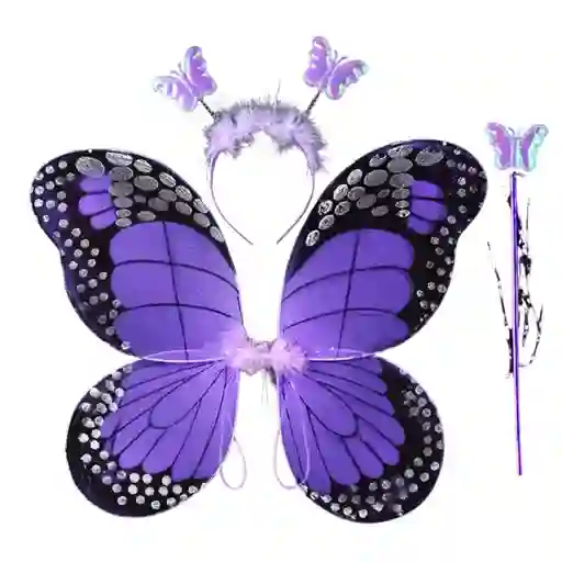 Alas Mariposa Morada