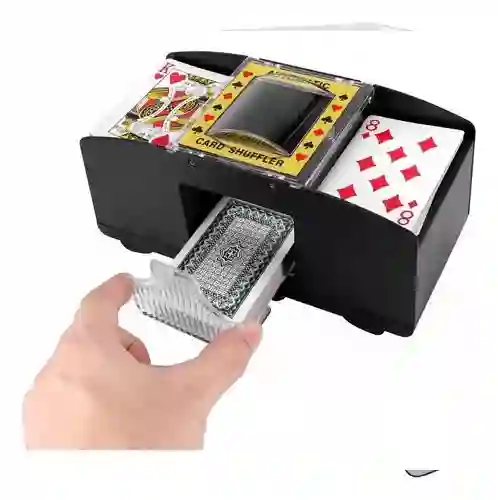 Barajador Mezclador Automático Cartas Juego Eléctrico