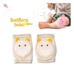 Rodillera De Algodón Animalitos Para Bebe Gatear Caminar
