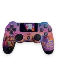 Control Mando Para Playstation 4 Dualshock 4 Gta Vi Edicion Especial